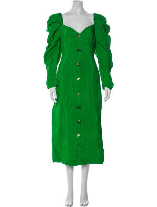 Rejina Pyo Square Neckline Long Dress