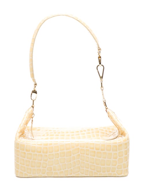 Rejina Pyo Embossed Leather Shoulder Bag