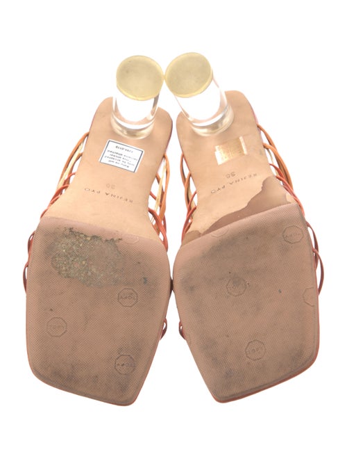 Rejina Pyo Leather Slides