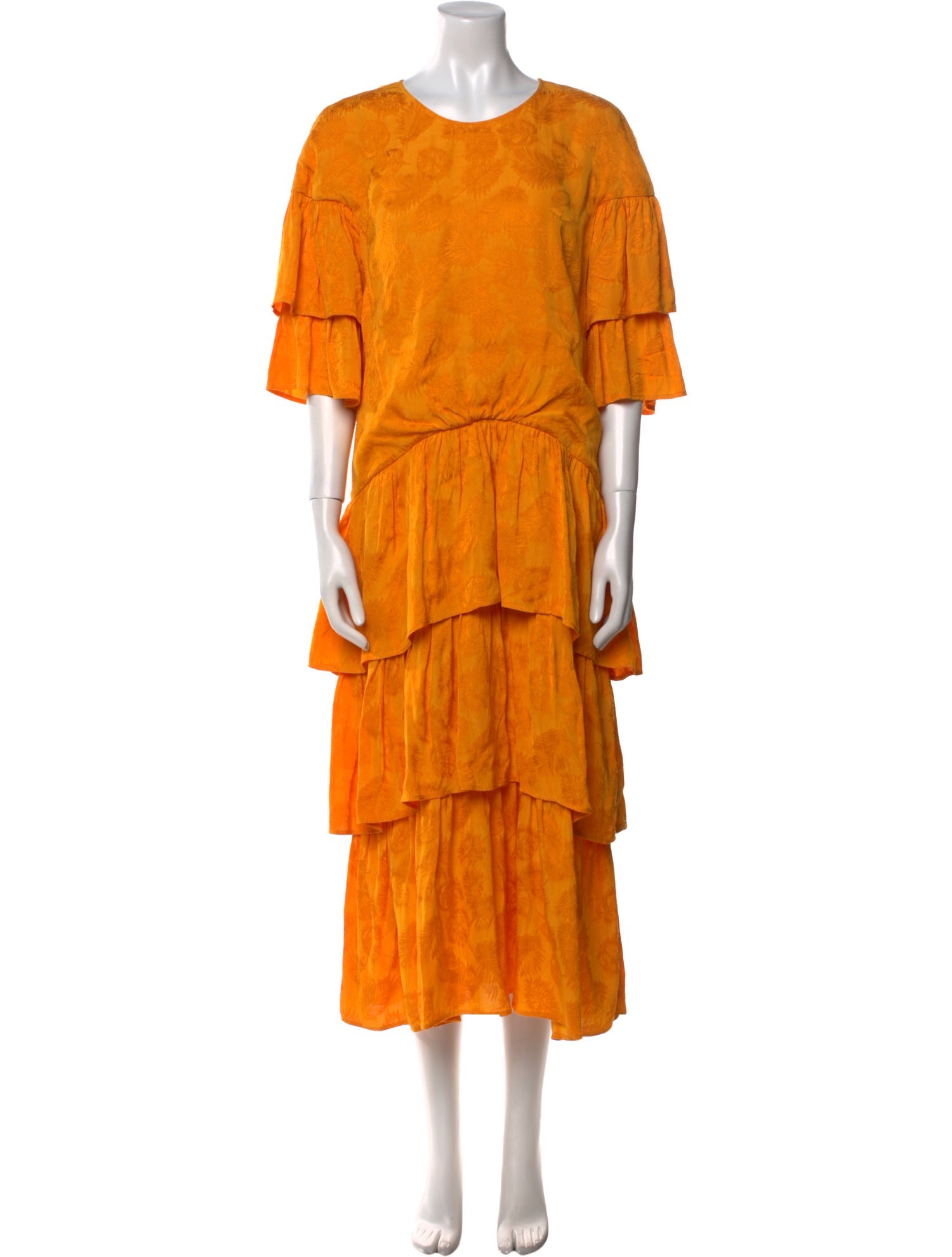 Rejina Pyo Crew Neck Long Dress