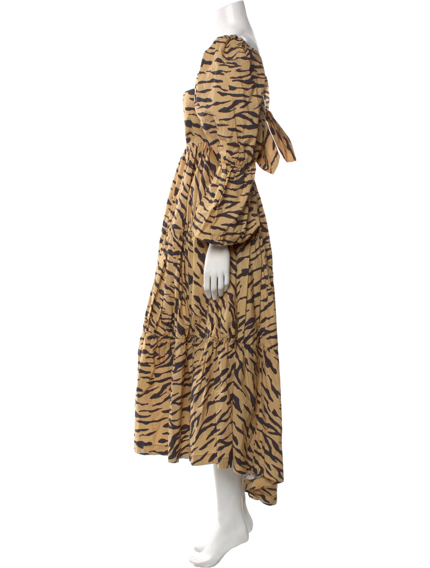 Rejina Pyo Animal Print Long Dress