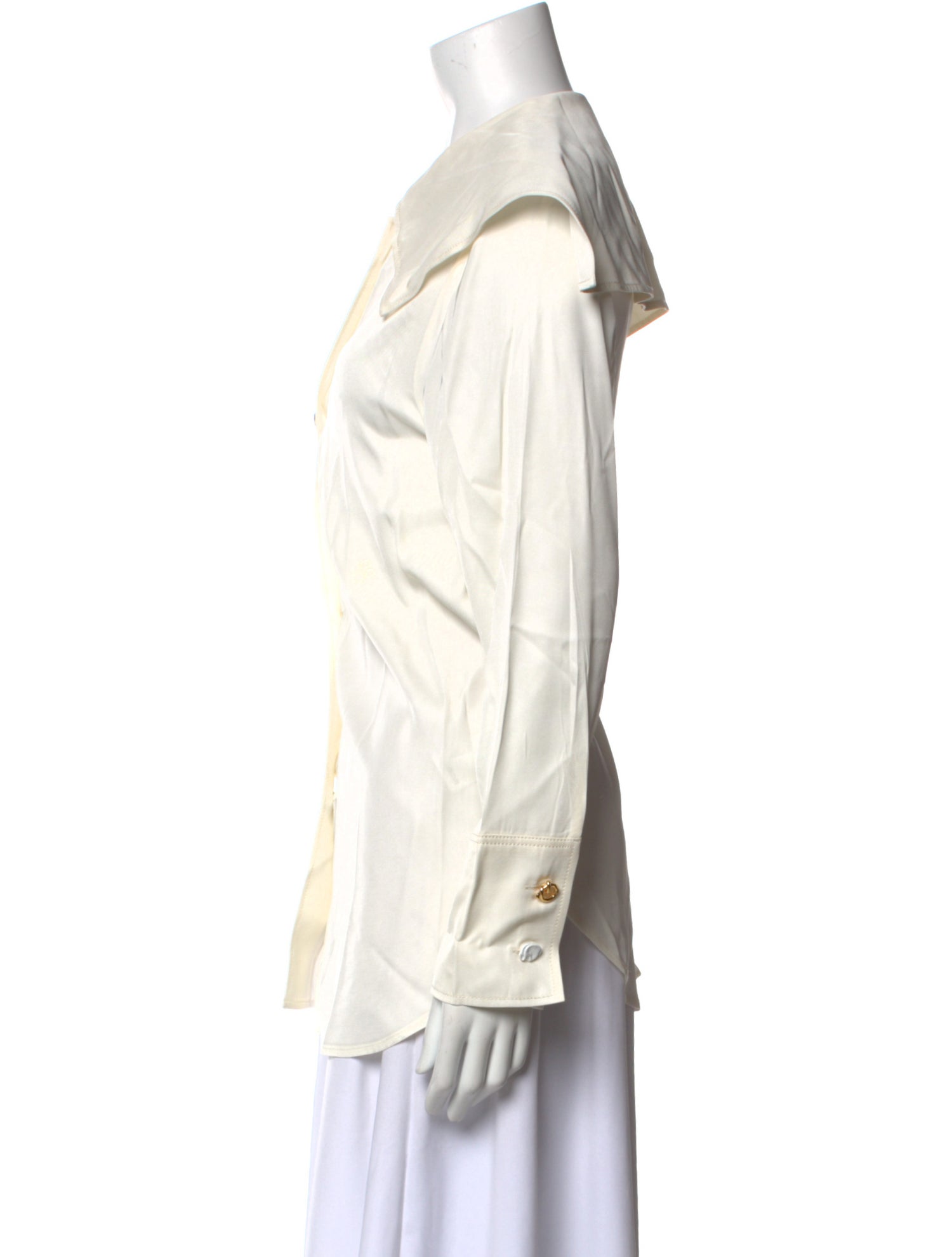 Rejina Pyo Long Sleeve Button-Up Top