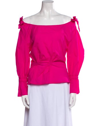 Rejina Pyo Off-The-Shoulder Three-Quarter Sleeve Blouse