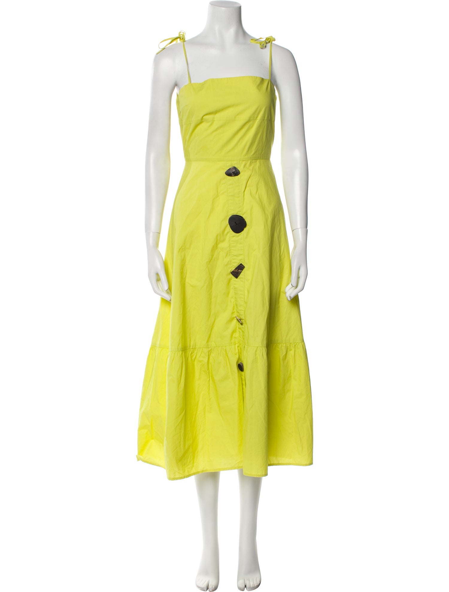 Rejina Pyo Square Neckline Long Dress