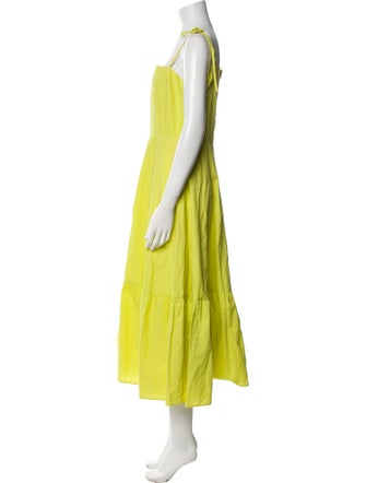 Rejina Pyo Square Neckline Long Dress