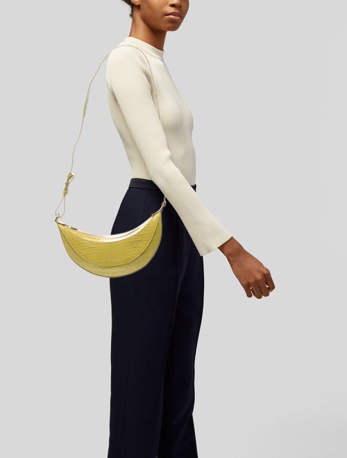 Rejina Pyo Embossed Leather Shoulder Bag