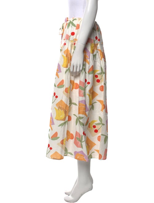 Rejina Pyo Printed Midi Length Skirt