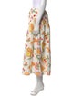 Rejina Pyo Printed Midi Length Skirt