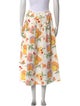 Rejina Pyo Printed Midi Length Skirt