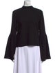 Rejina Pyo Mock Neck Long Sleeve Blouse