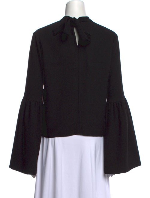 Rejina Pyo Mock Neck Long Sleeve Blouse