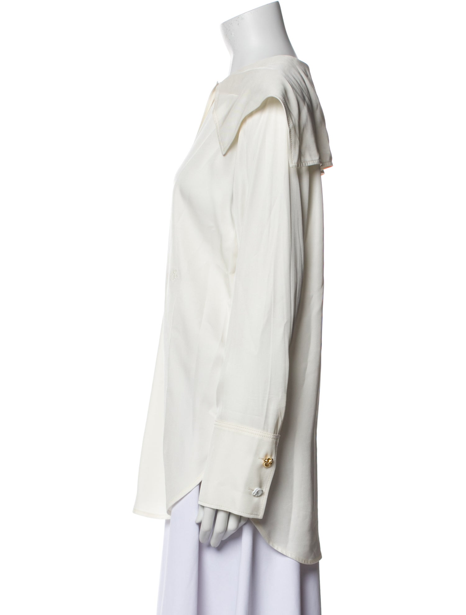 Rejina Pyo Long Sleeve Button-Up Top