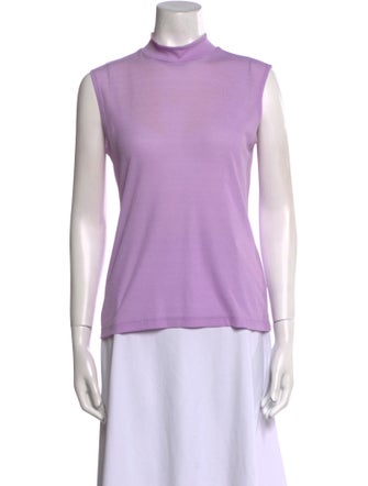 Rejina Pyo Mock Neck Sleeveless Top