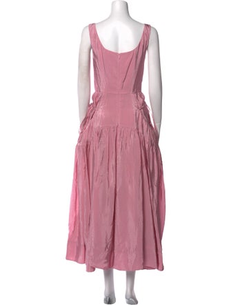 Rejina Pyo Square Neckline Long Dress