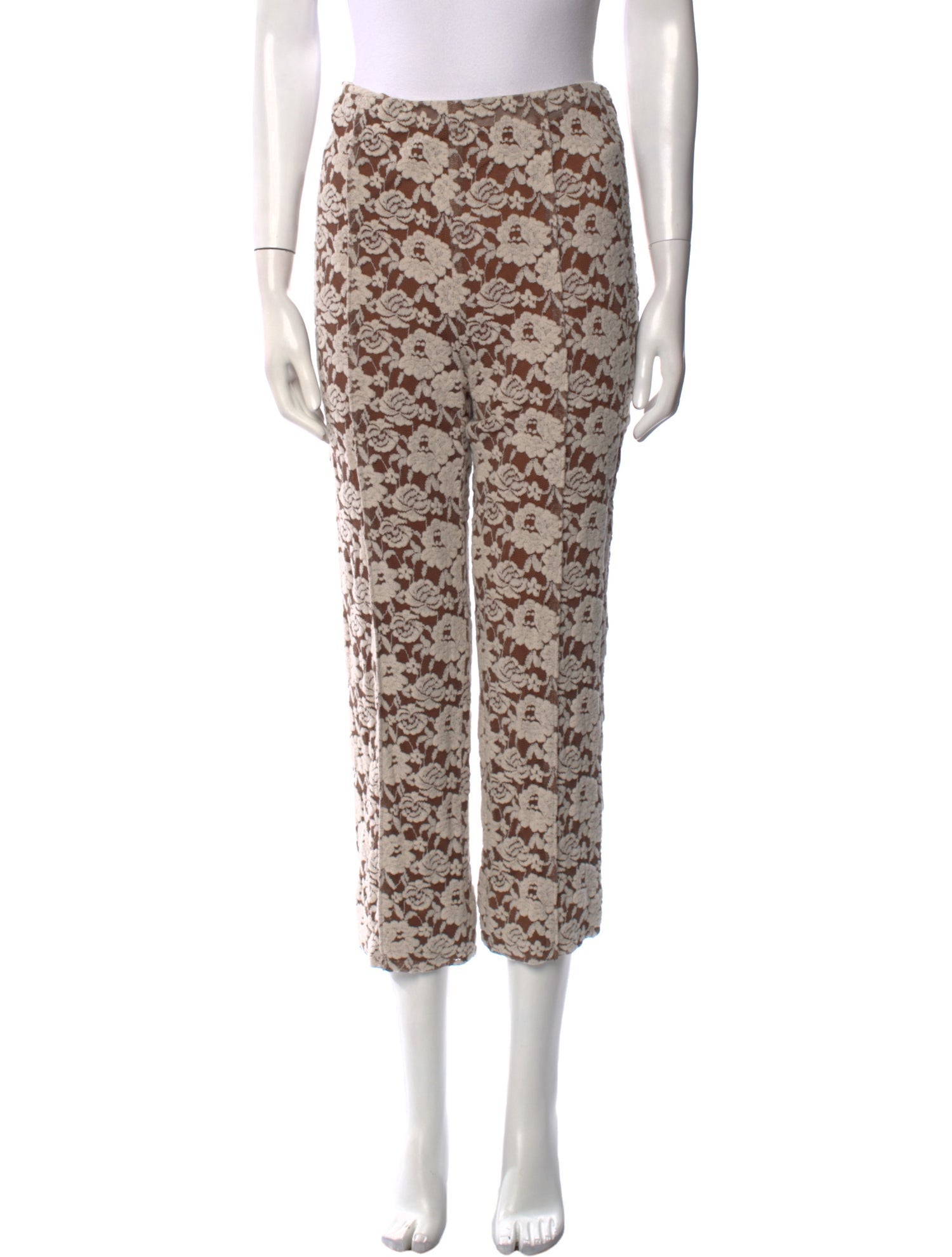 Rejina Pyo Floral Print Straight Leg Pants