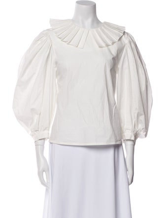 Rejina Pyo Off-The-Shoulder Three-Quarter Sleeve Blouse