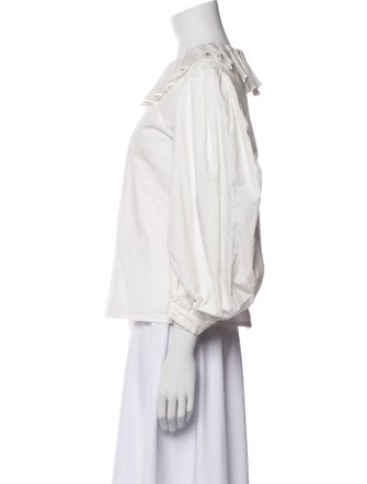 Rejina Pyo Off-The-Shoulder Three-Quarter Sleeve Blouse