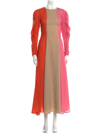 Rejina Pyo Crew Neck Long Dress