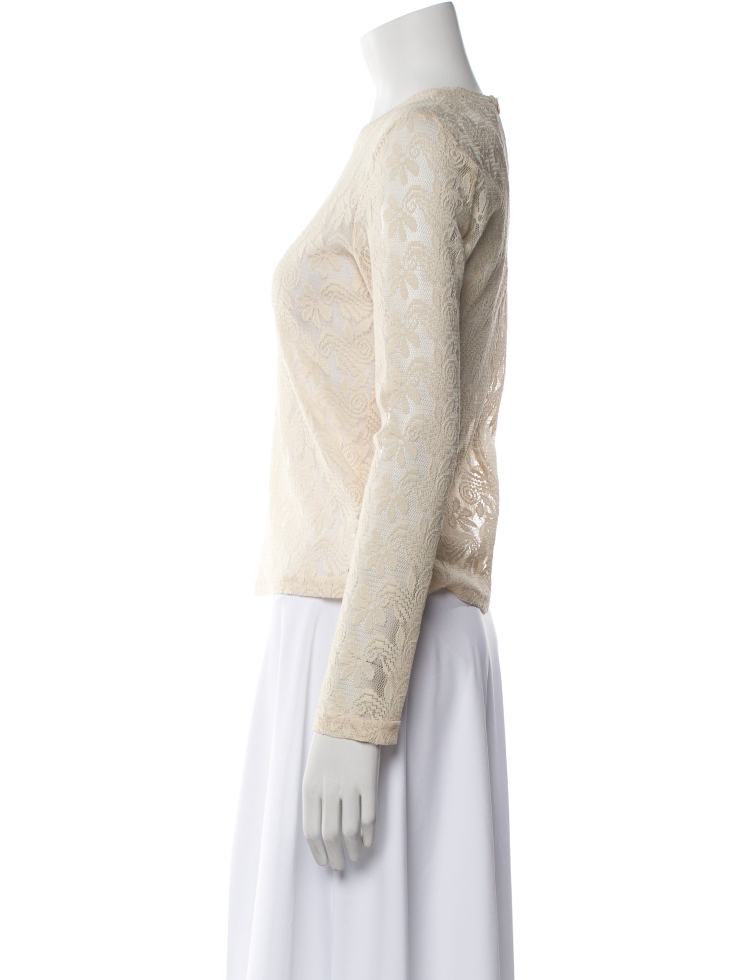 Rejina Pyo Crew Neck Long Sleeve Top