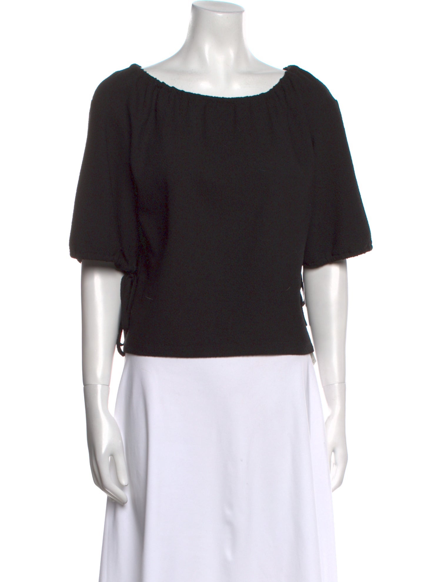 Rejina Pyo Bateau Neckline Short Sleeve Top