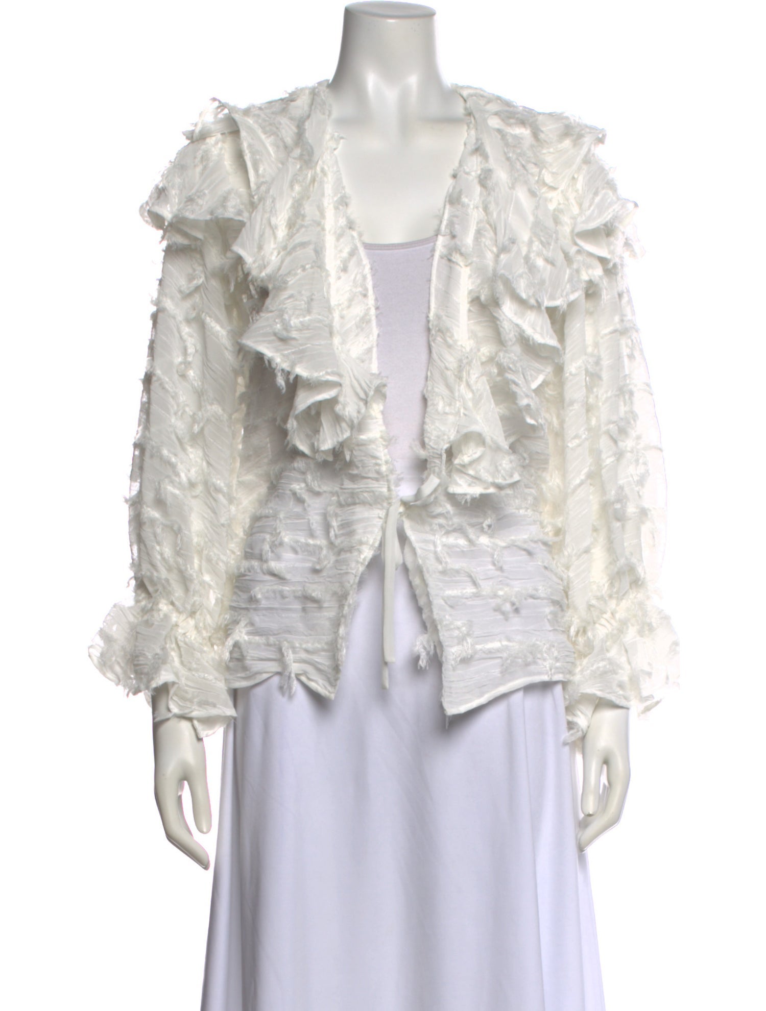 Rejina Pyo V-Neck Three-Quarter Sleeve Blouse