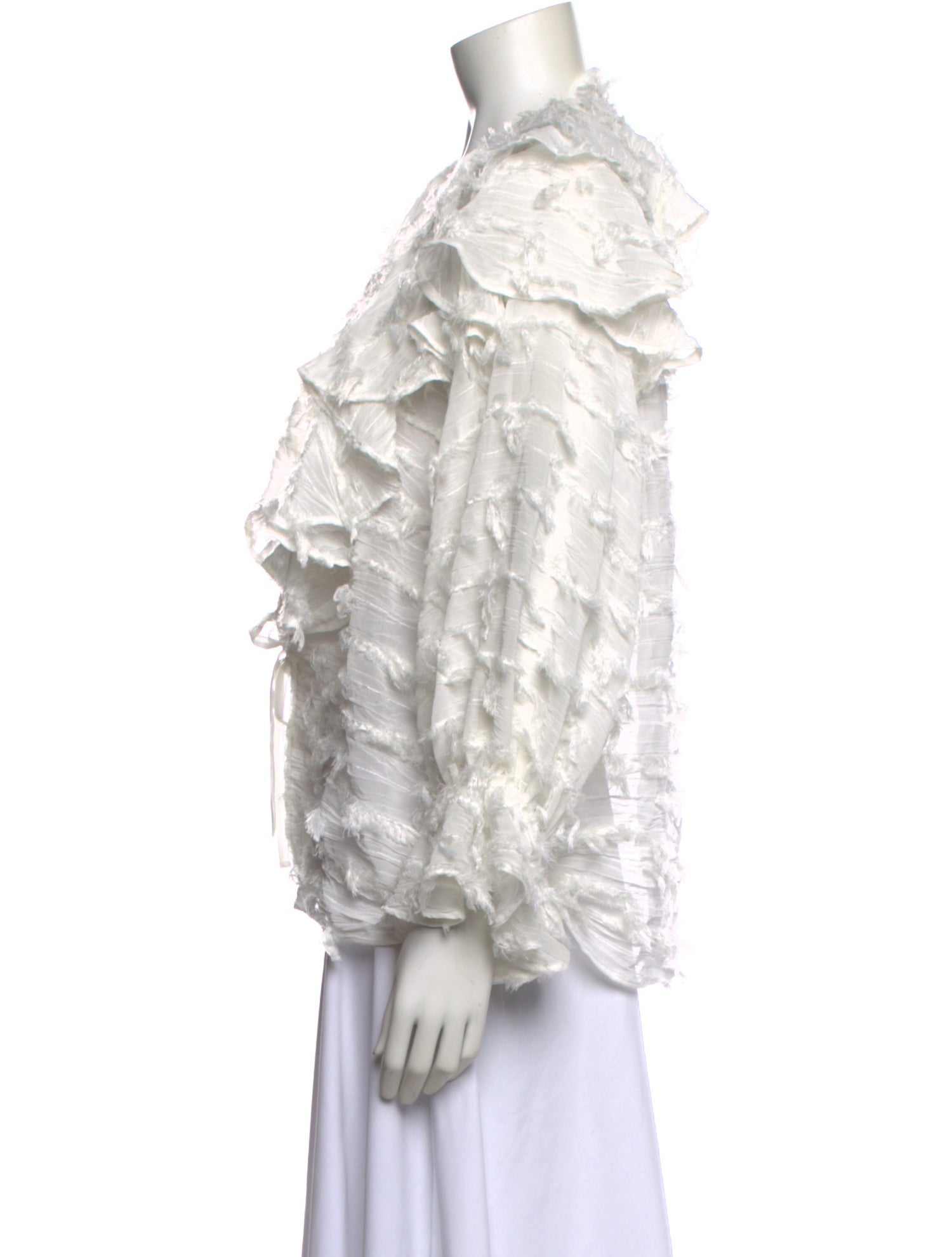 Rejina Pyo V-Neck Three-Quarter Sleeve Blouse