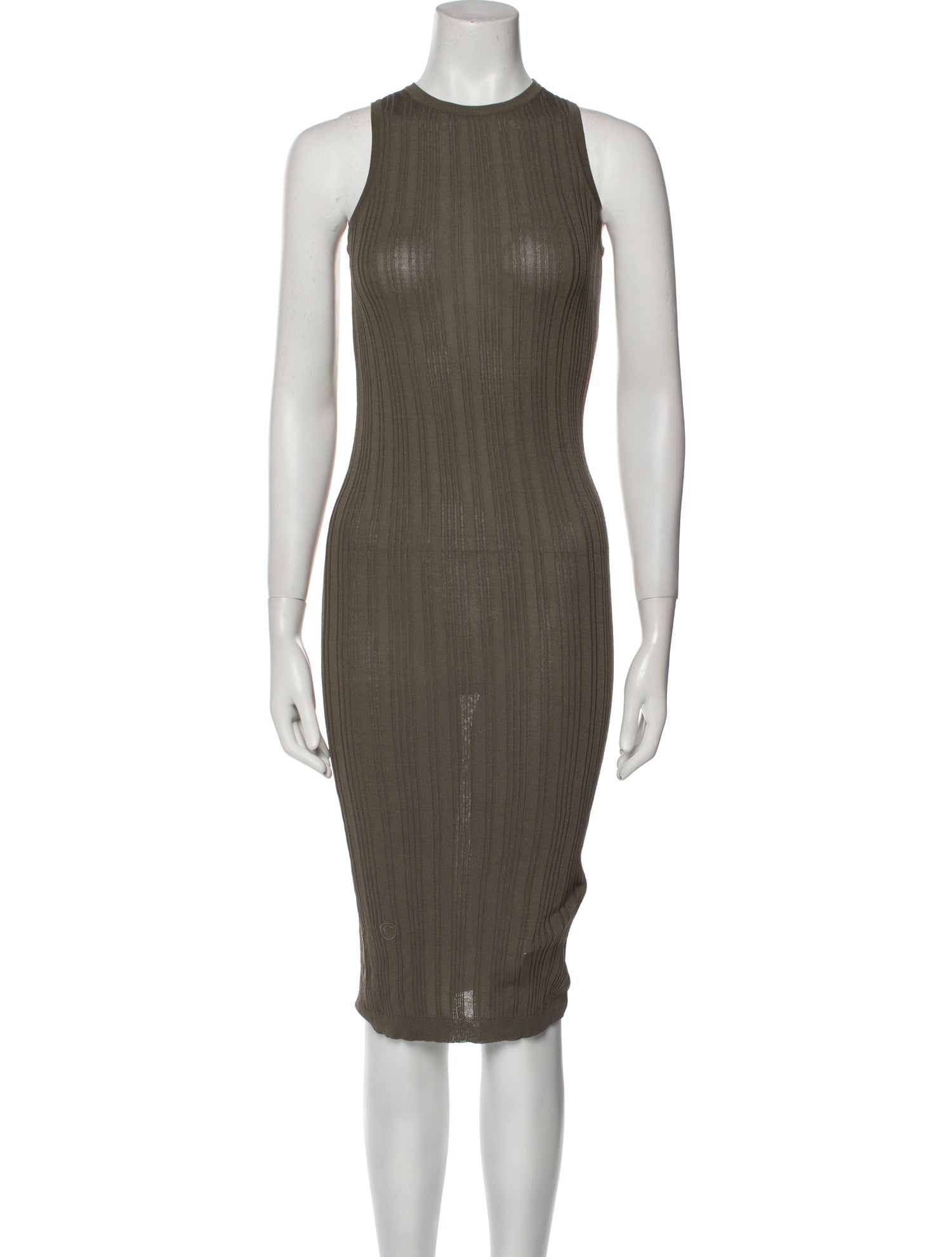 REMAIN Birger Christensen Crew Neck Knee-Length Dress