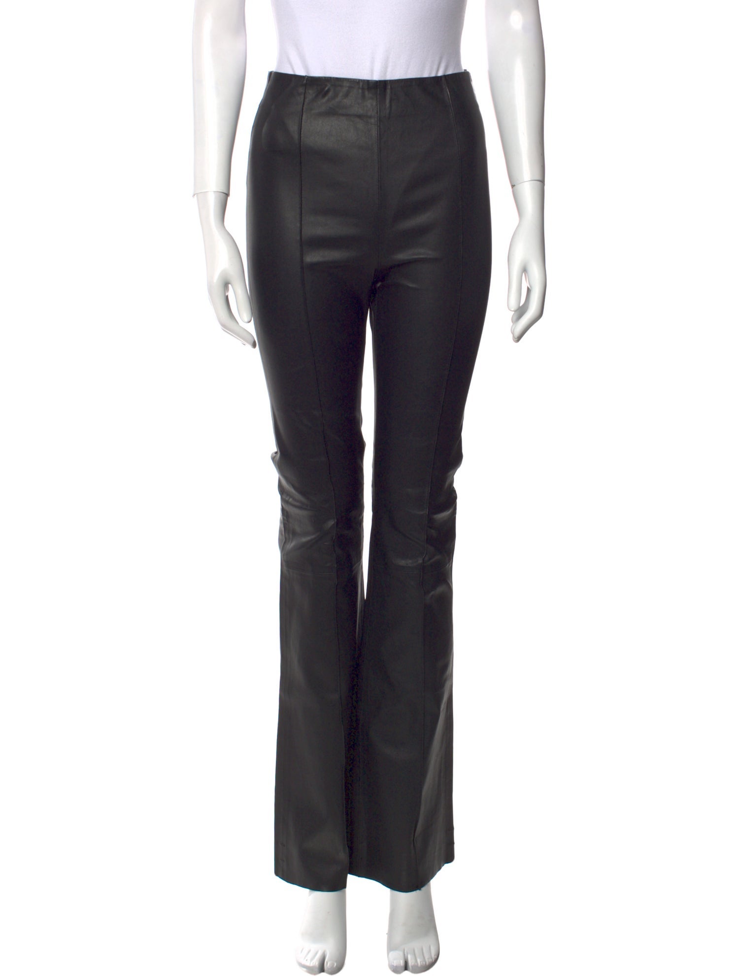 REMAIN Birger Christensen Lamb Leather Wide Leg Pants