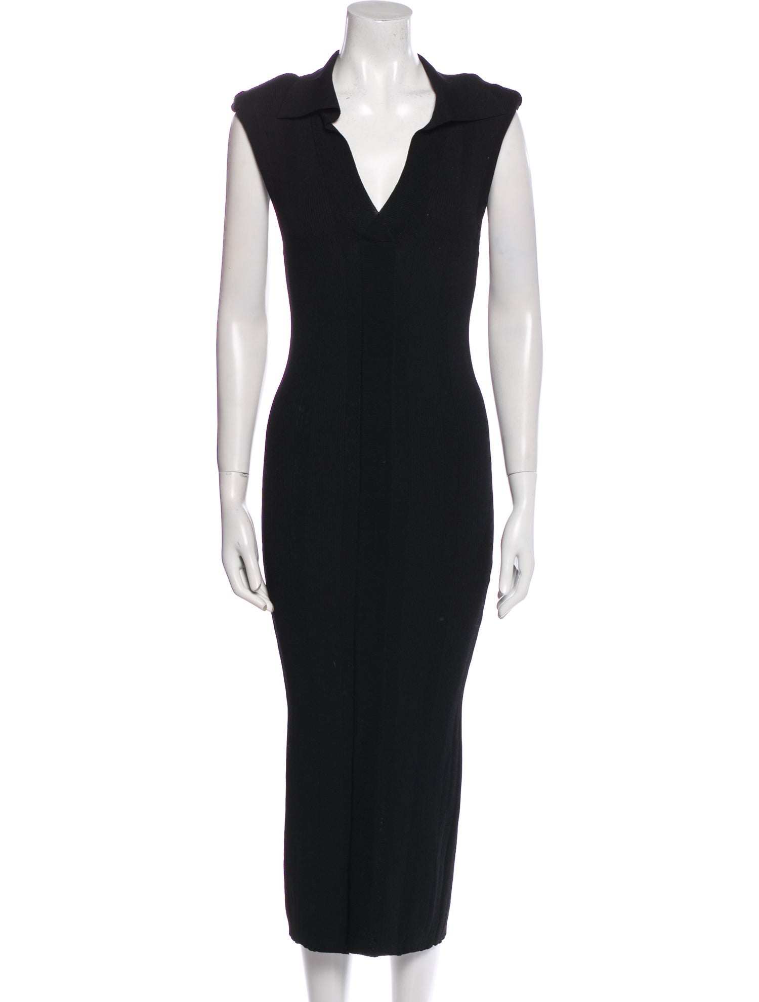 REMAIN Birger Christensen V-Neck Long Dress