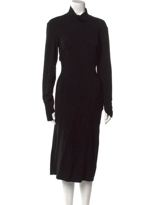 REMAIN Birger Christensen Turtleneck Midi Length Dress