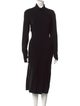 REMAIN Birger Christensen Turtleneck Midi Length Dress