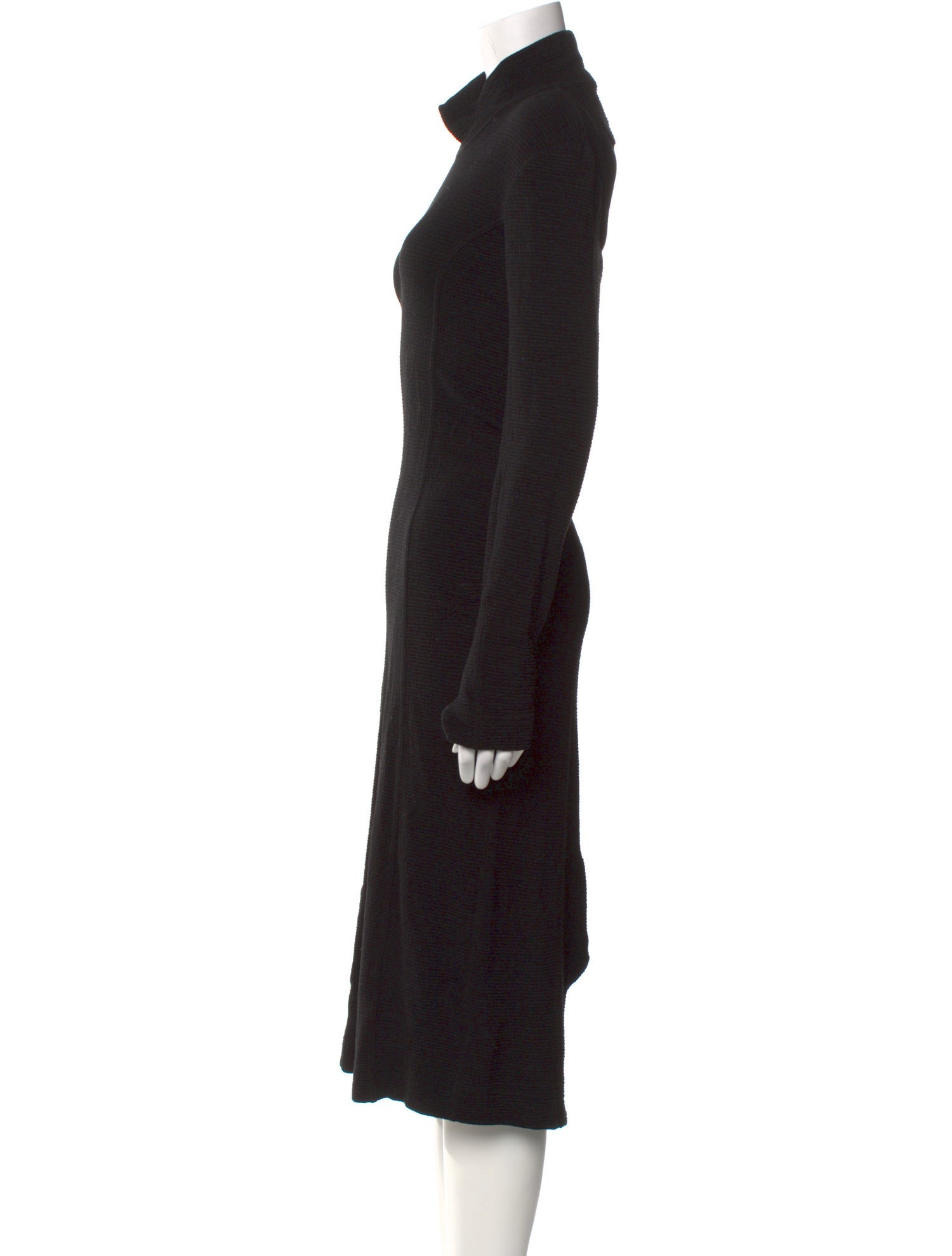 REMAIN Birger Christensen Turtleneck Midi Length Dress