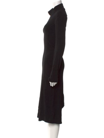 REMAIN Birger Christensen Turtleneck Midi Length Dress
