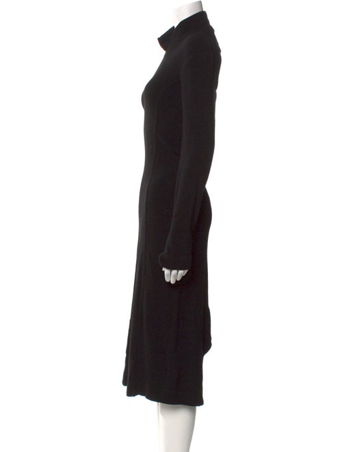REMAIN Birger Christensen Turtleneck Midi Length Dress