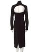 REMAIN Birger Christensen Turtleneck Midi Length Dress