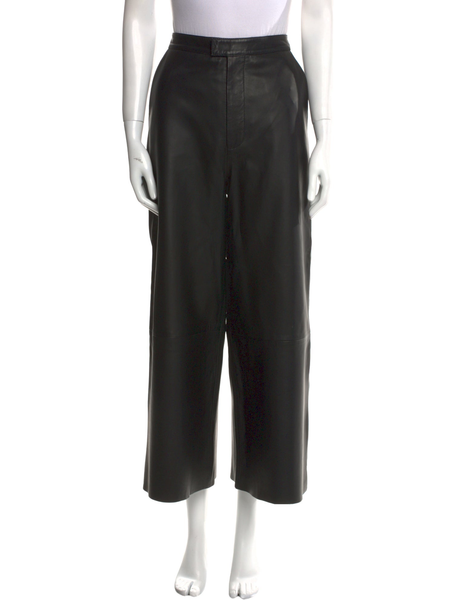 REMAIN Birger Christensen Leather Wide Leg Pants