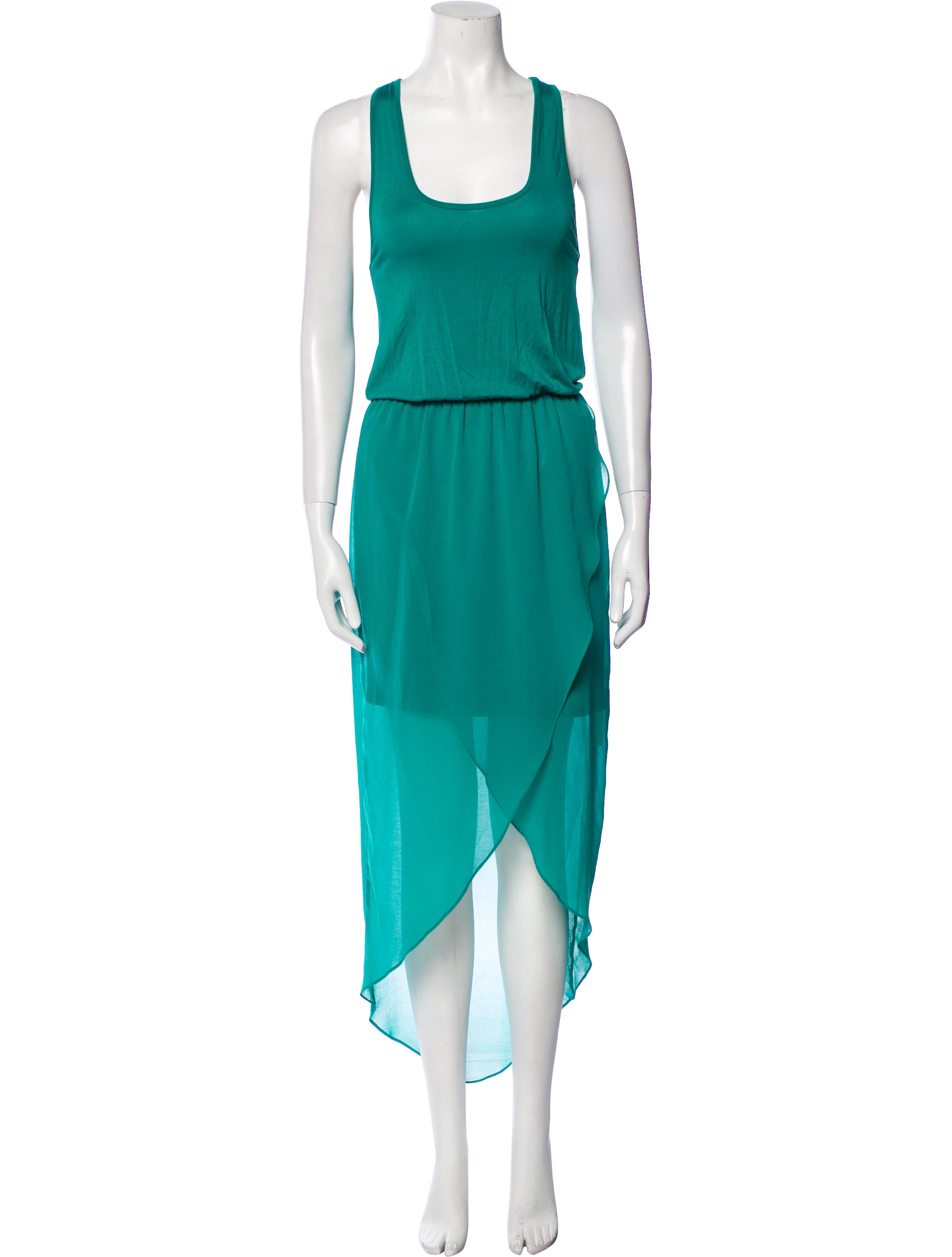 REMAIN Birger Christensen Scoop Neck Long Dress