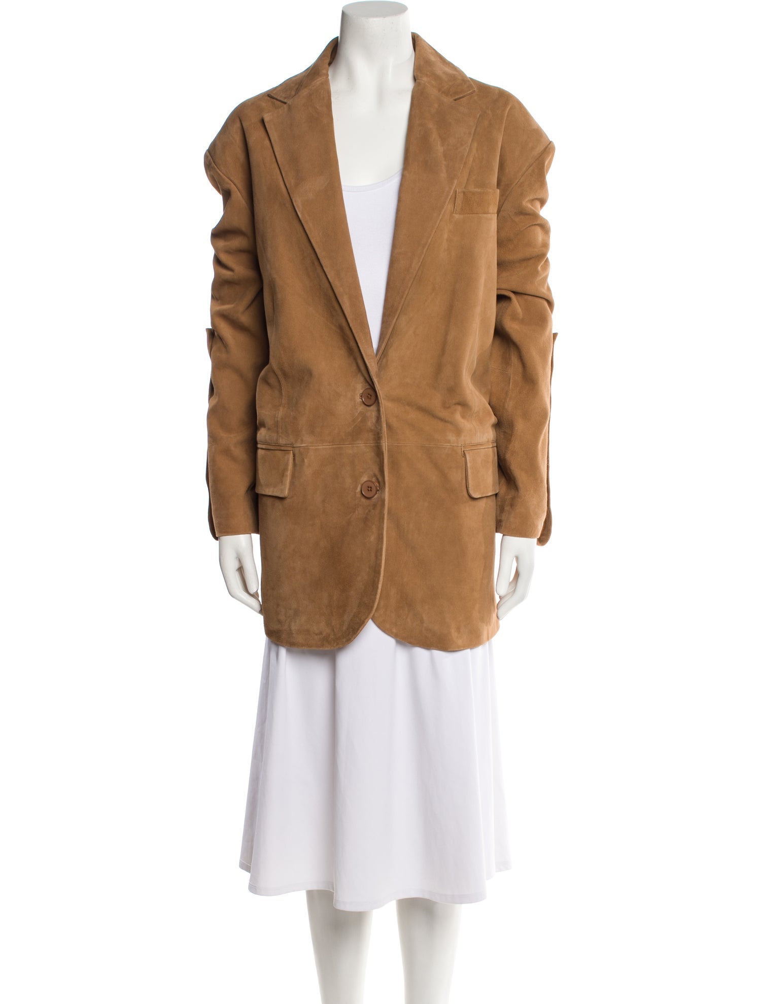 REMAIN Birger Christensen Goat Leather Blazer w/ Tags