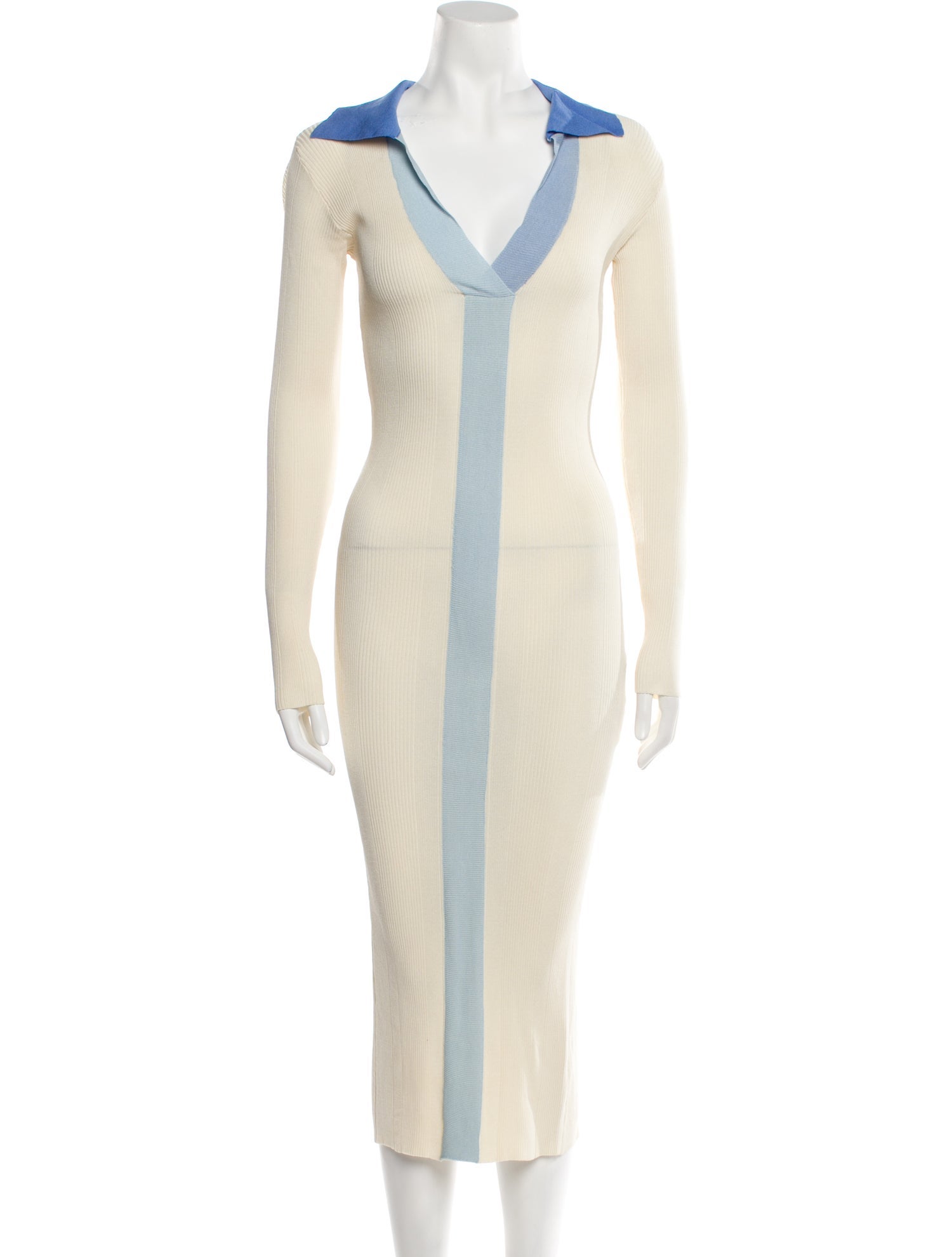 REMAIN Birger Christensen V-Neck Long Dress