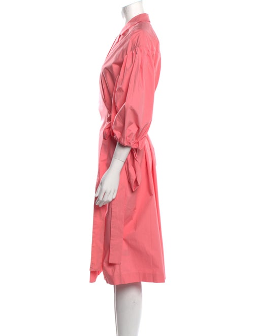 REMAIN Birger Christensen V-Neck Midi Length Dress