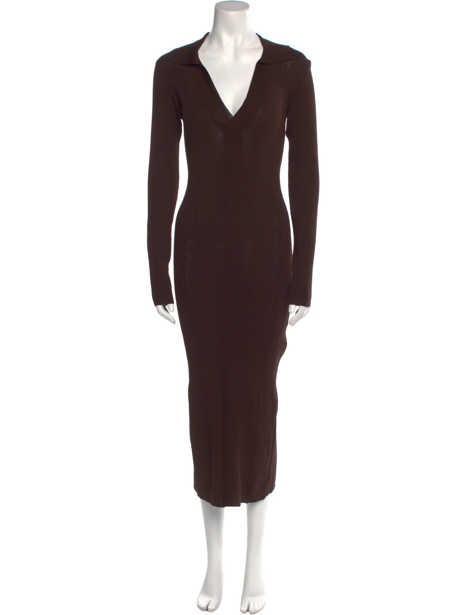 REMAIN Birger Christensen V-Neck Long Dress w/ Tags