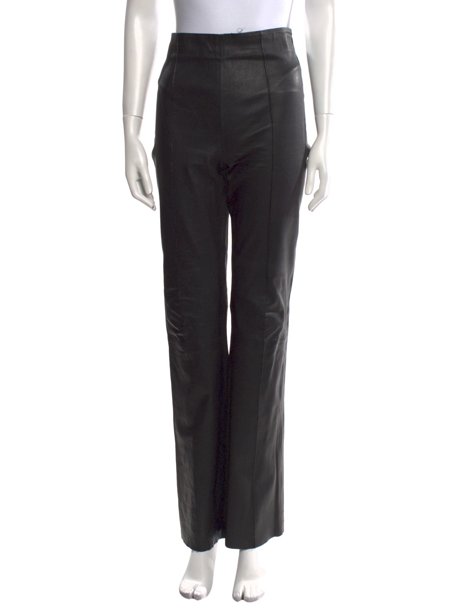 REMAIN Birger Christensen Leather Wide Leg Pants