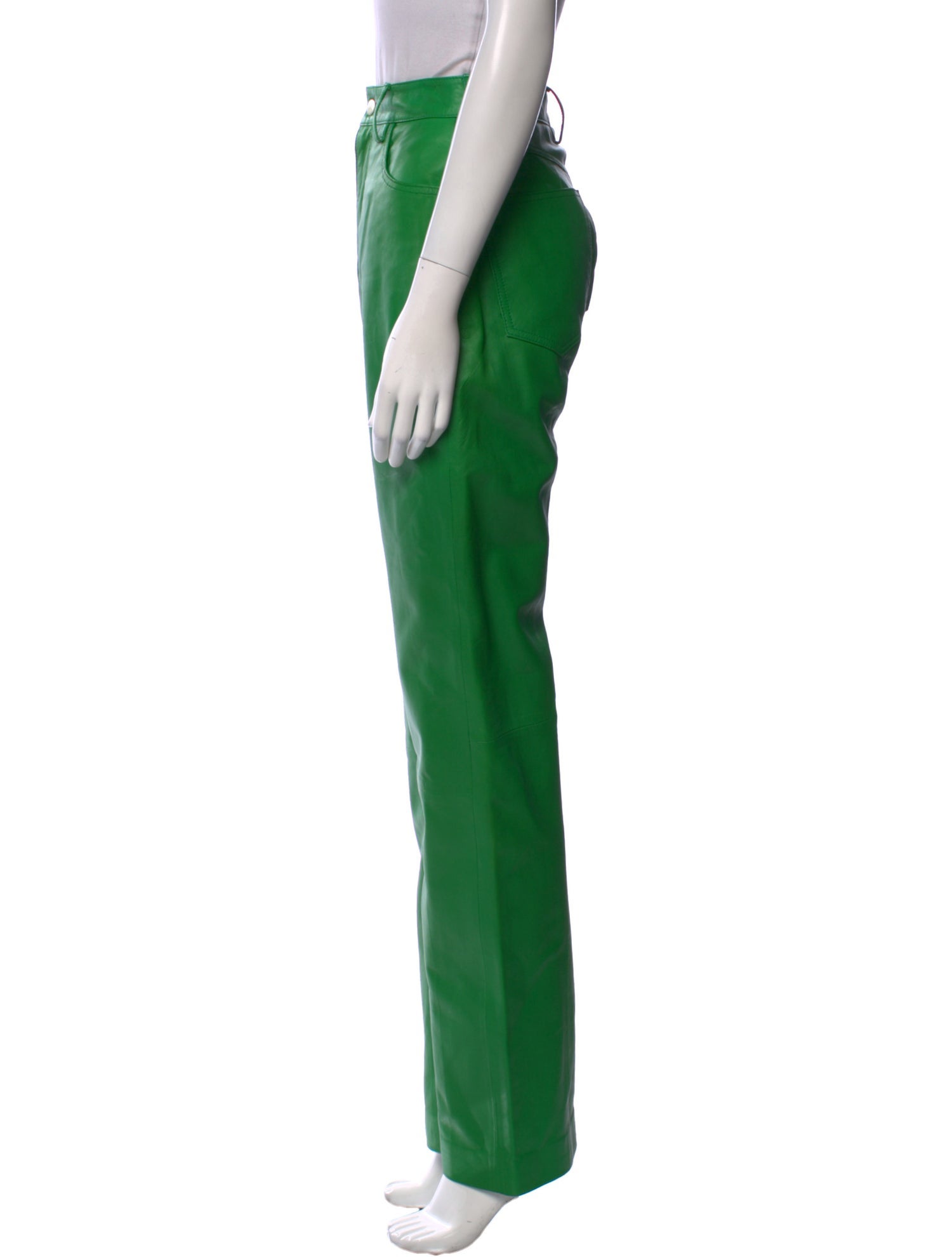 REMAIN Birger Christensen Leather Wide Leg Pants