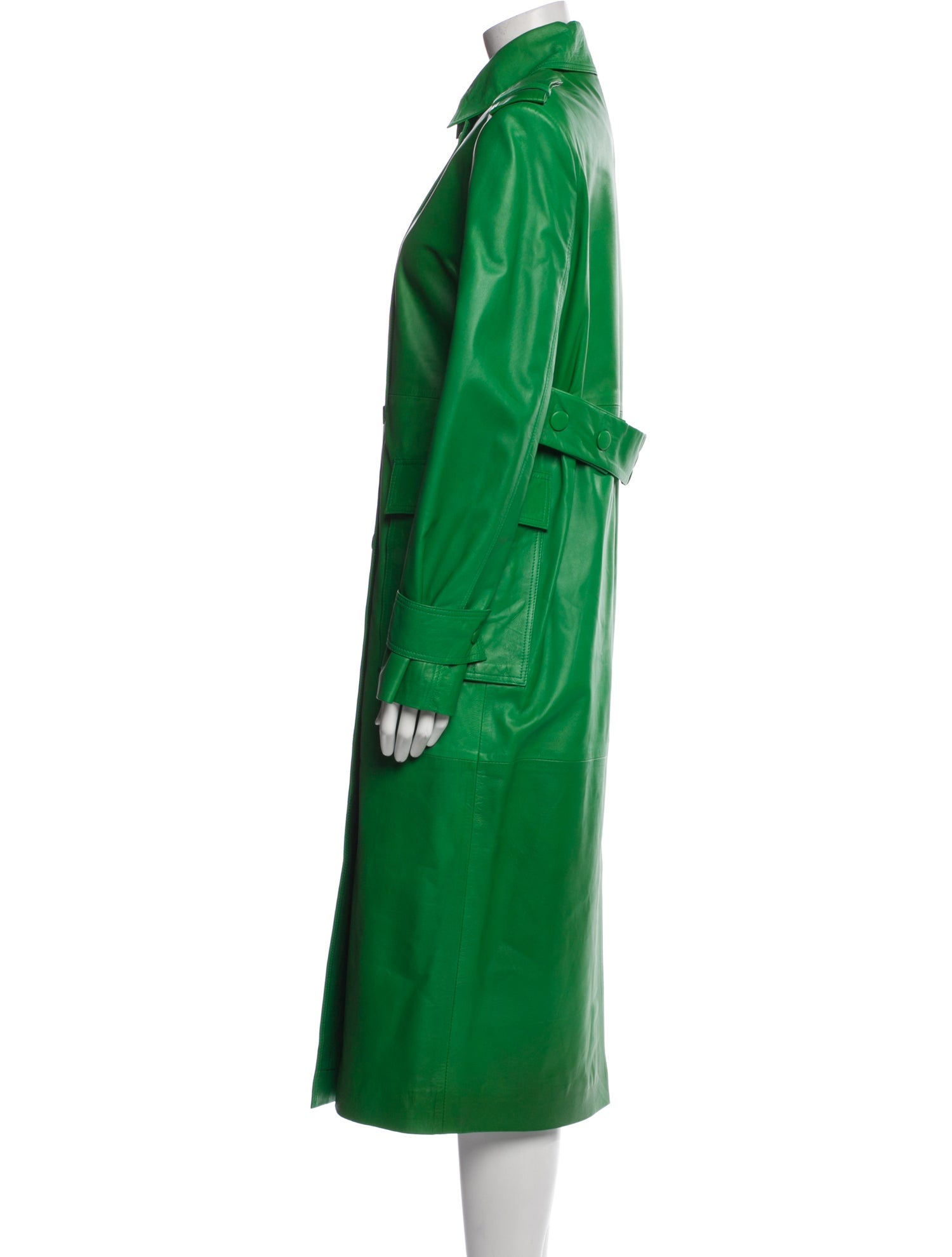 REMAIN Birger Christensen Leather Trench Coat