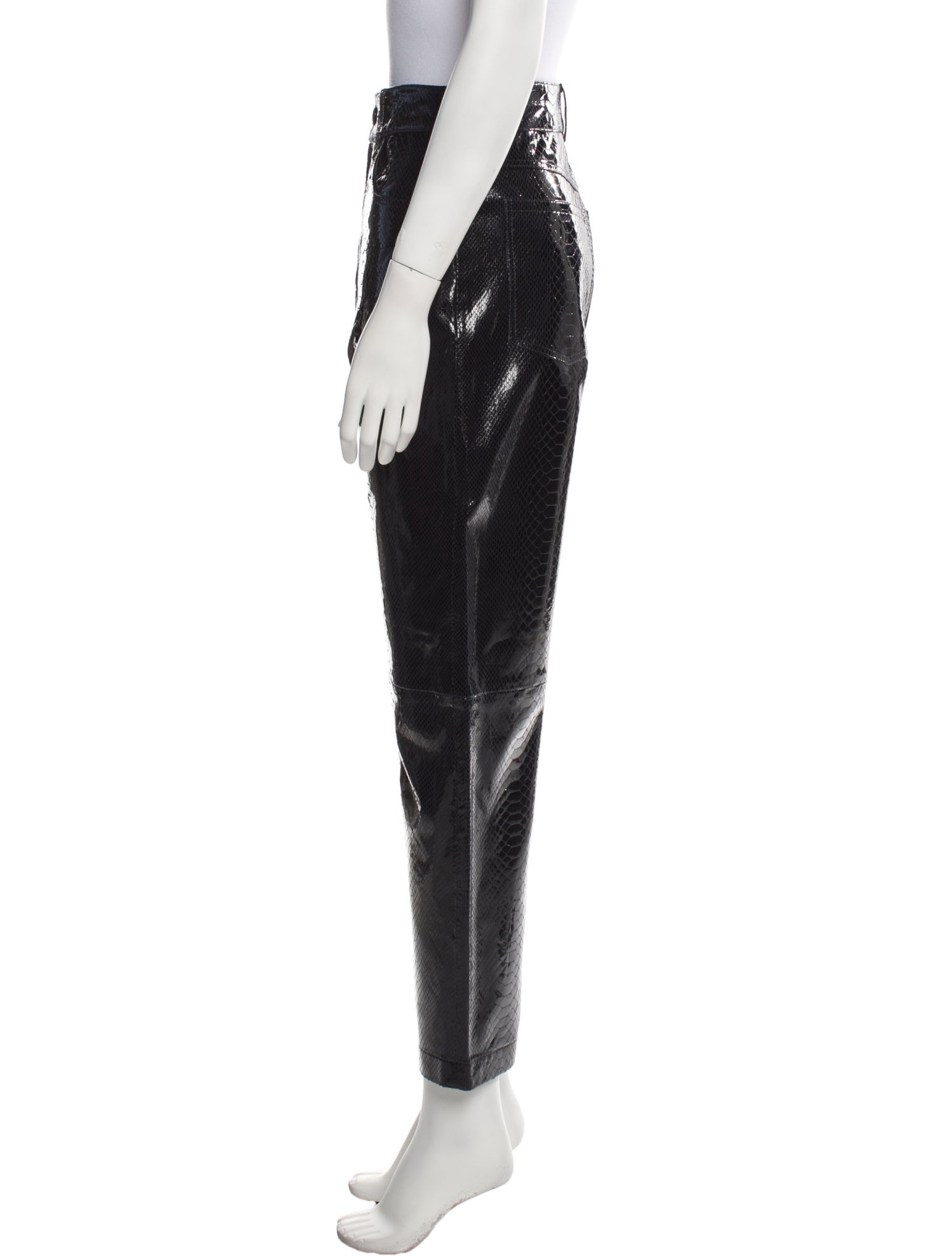 REMAIN Birger Christensen Leather Straight Leg Pants