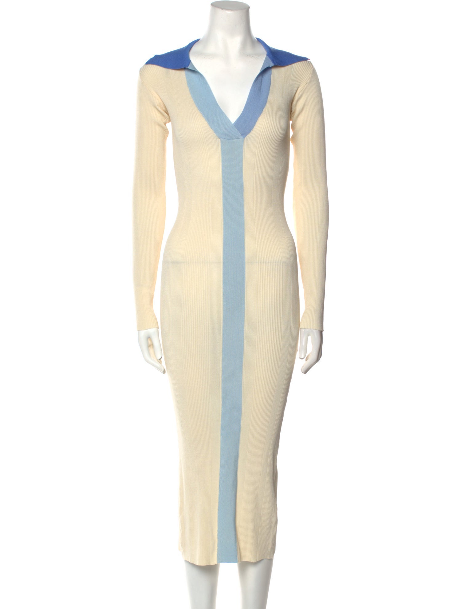 REMAIN Birger Christensen V-Neck Long Dress w/ Tags