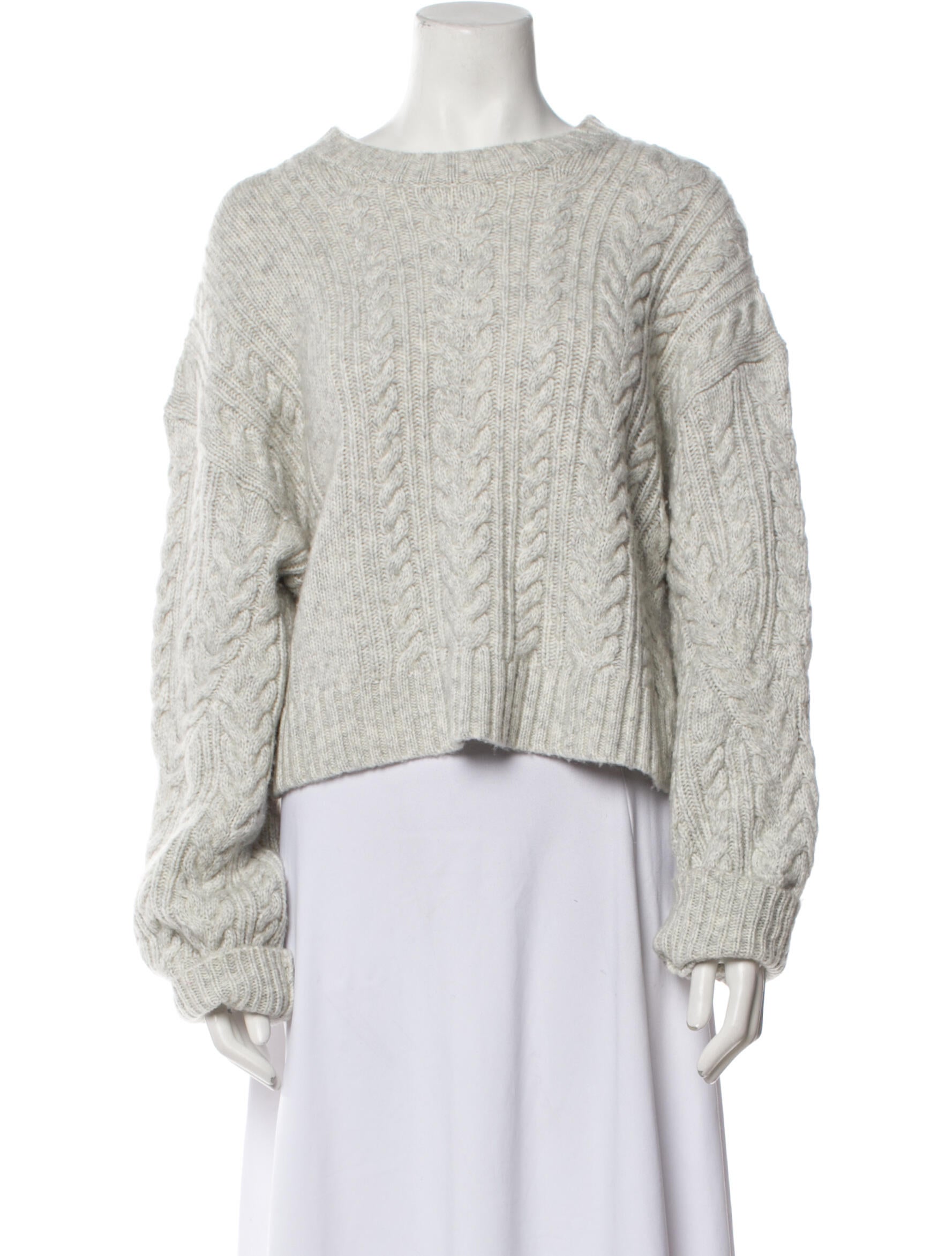 REMAIN Birger Christensen Wool Crew Neck Sweater