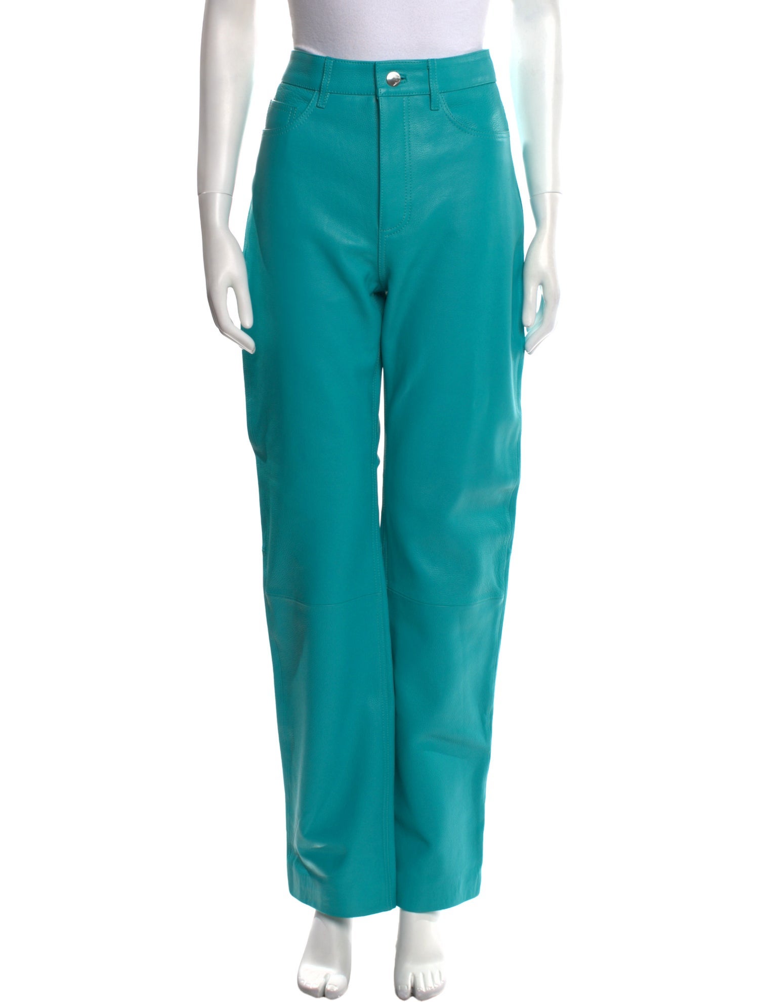 REMAIN Birger Christensen Leather Wide Leg Pants