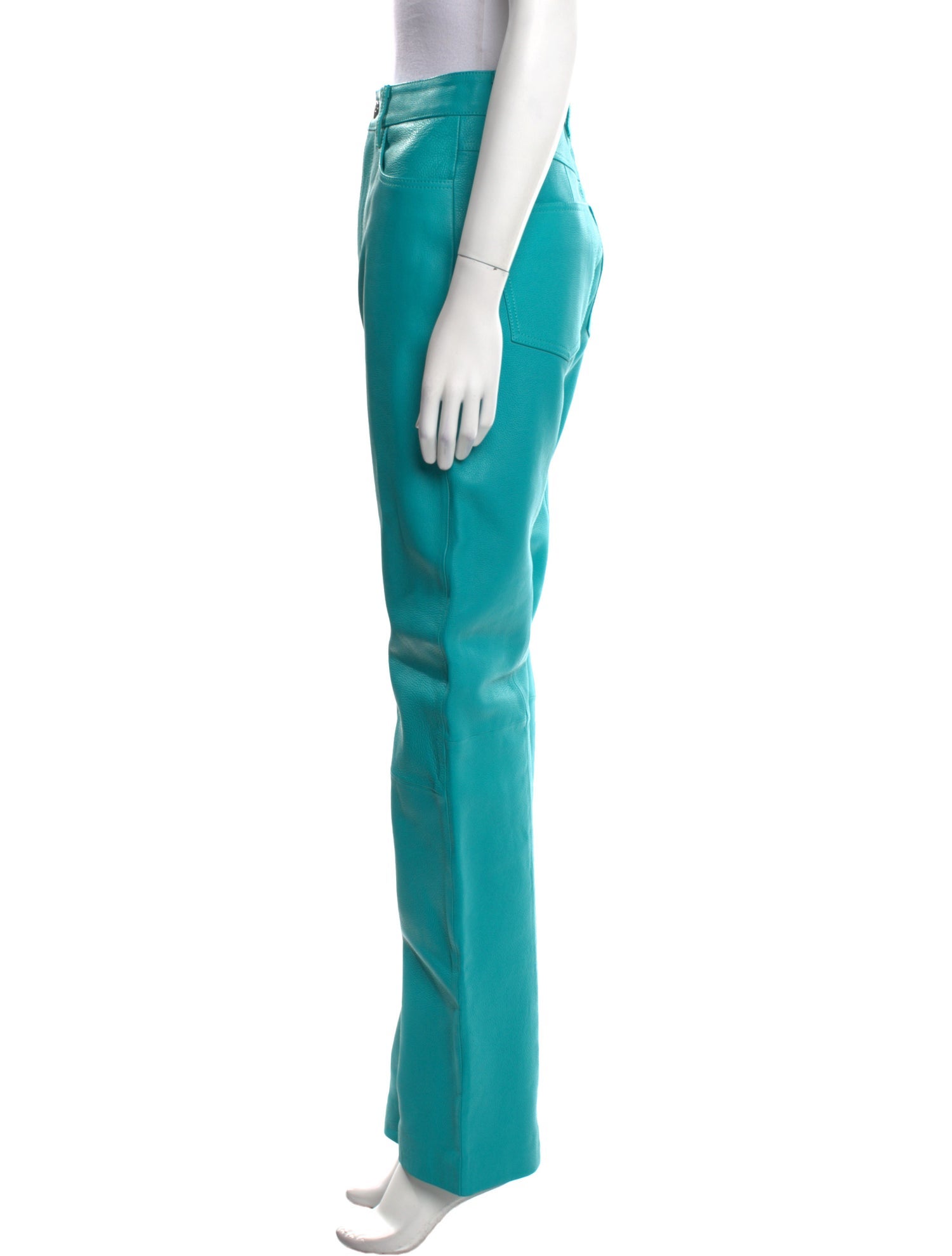 REMAIN Birger Christensen Leather Wide Leg Pants