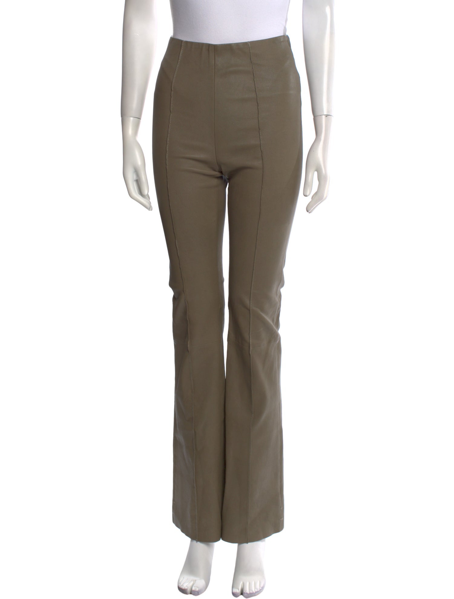 REMAIN Birger Christensen Leather Straight Leg Pants